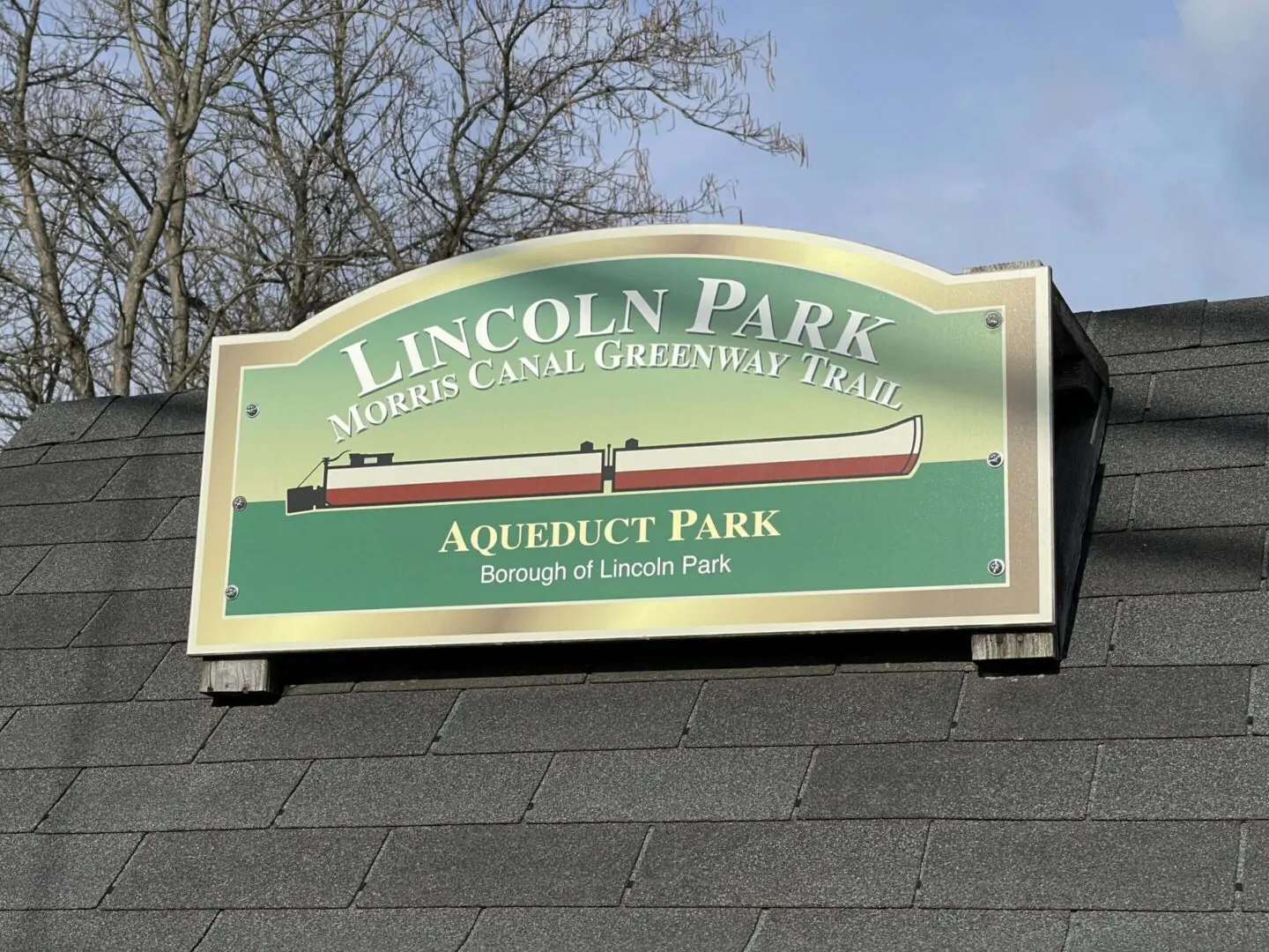 Aqueduct Park Morris Canal Greenway in Lincoln Park NJ