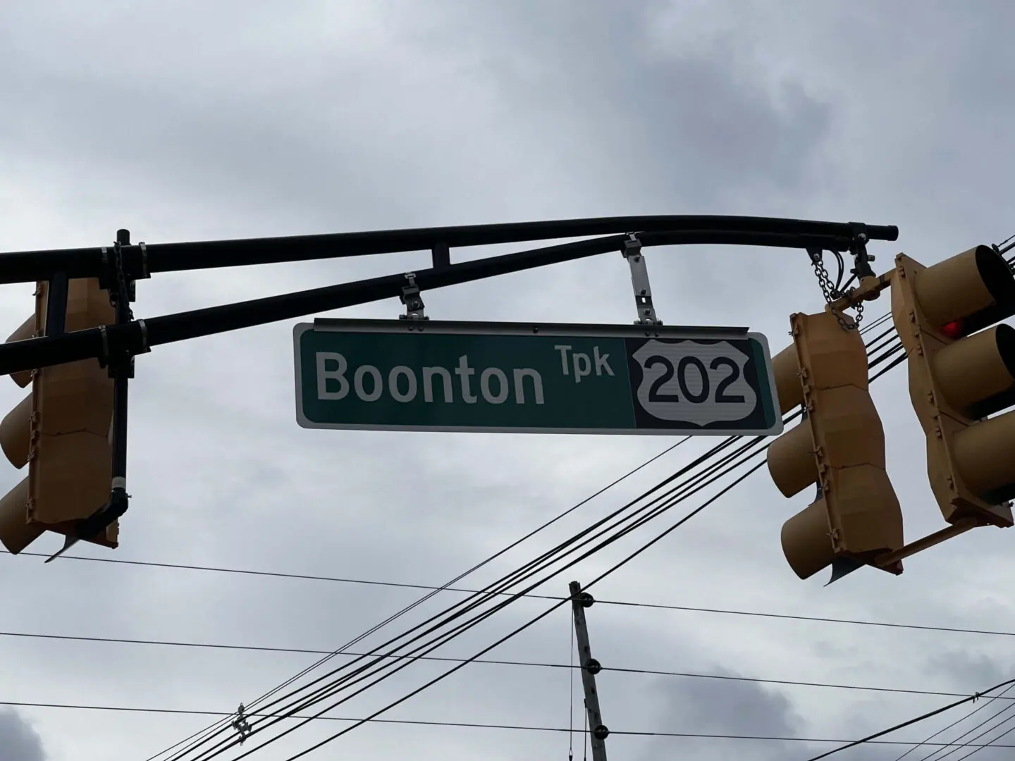 202 Boonton Trunpike street sign in lincoln park nj