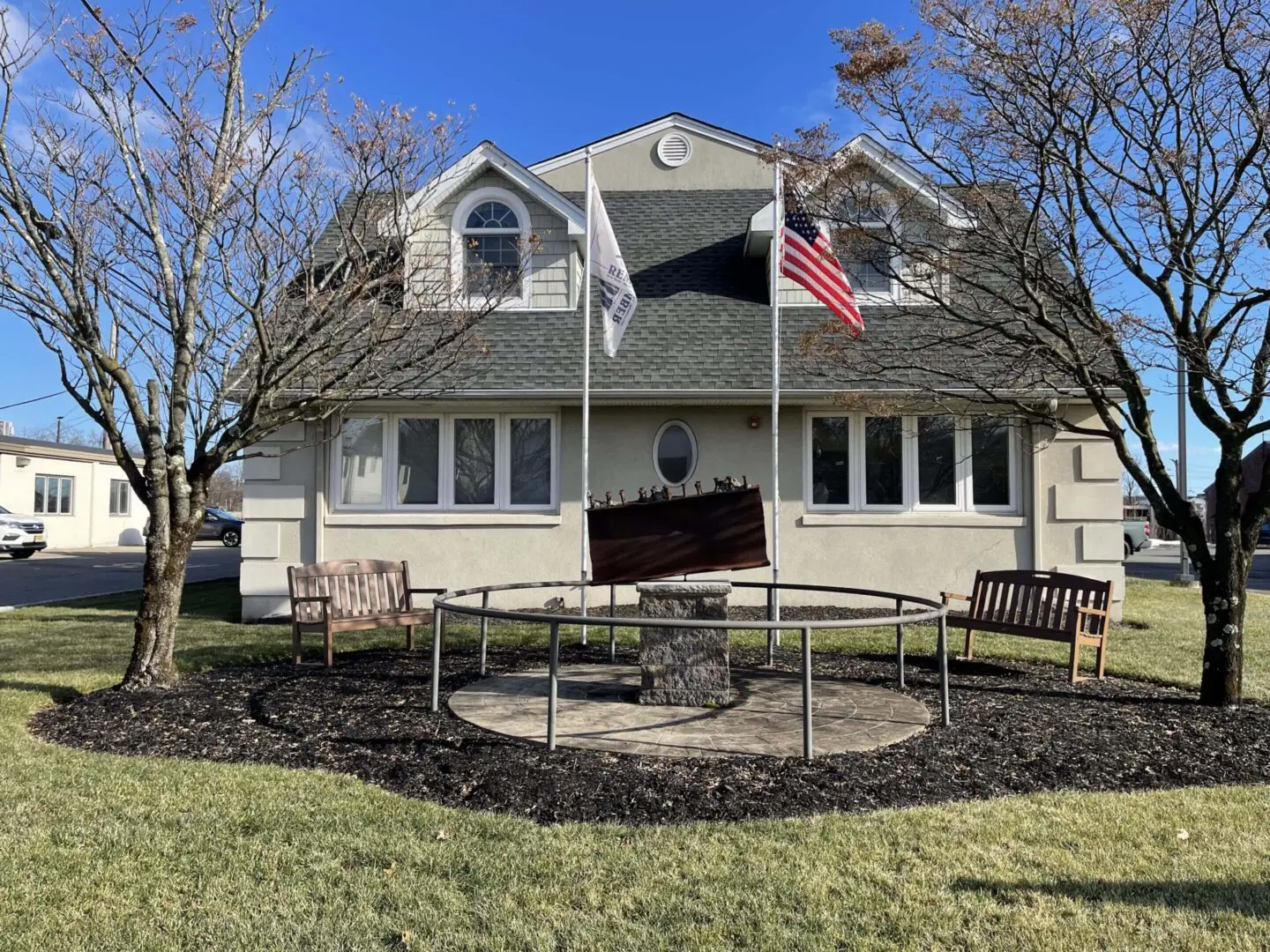 Beautiful Public Library building in Riverdale NJ