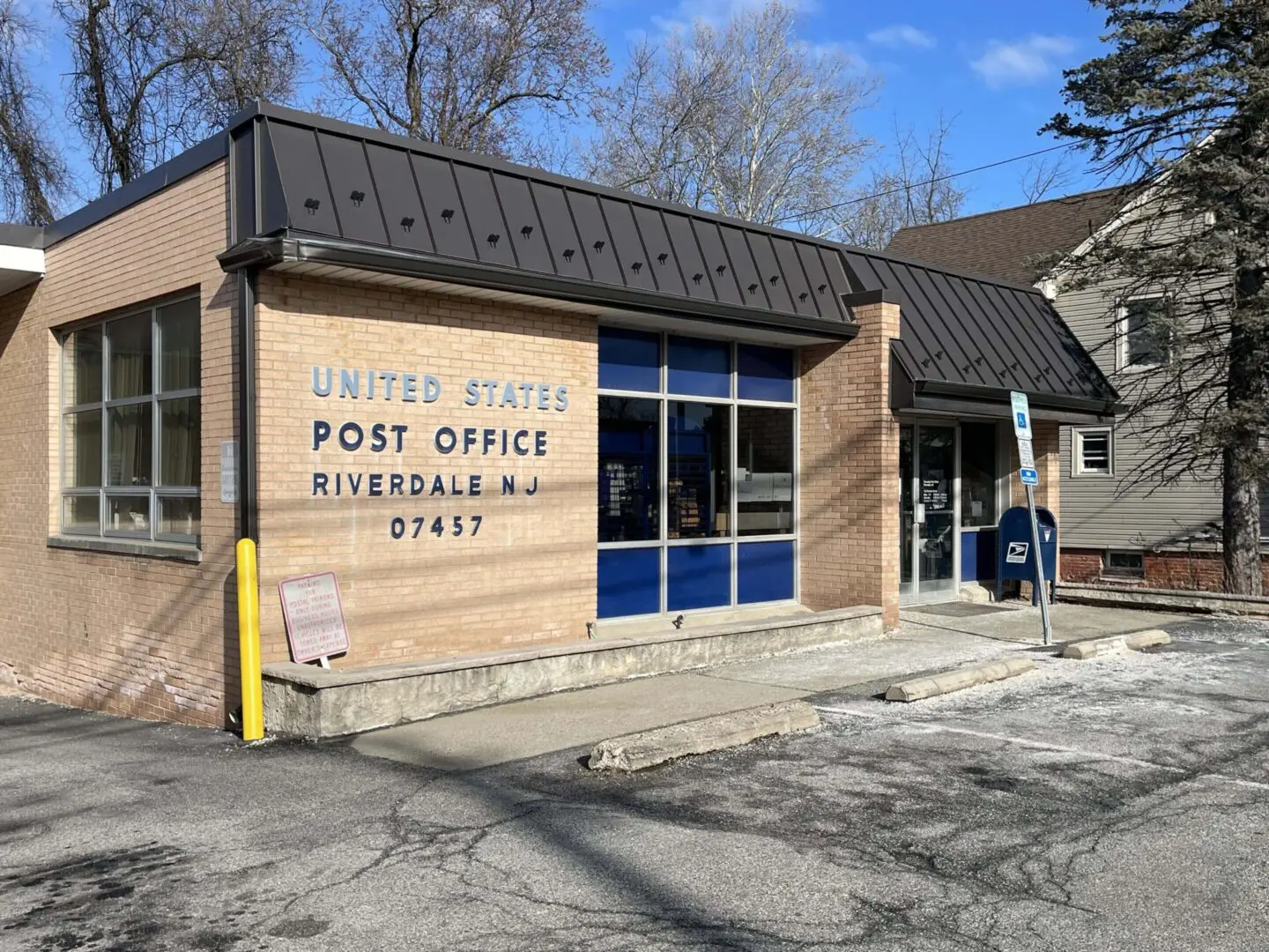US Postal Office in Riverdale New Jersey