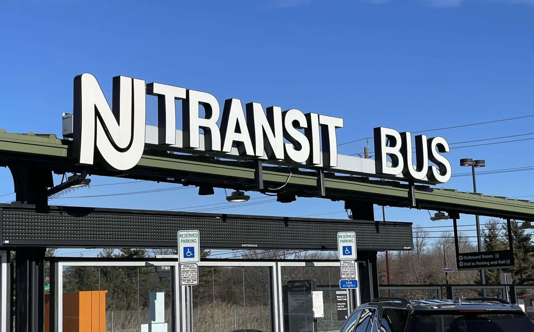 nj transit center bus terminal in wayne nj