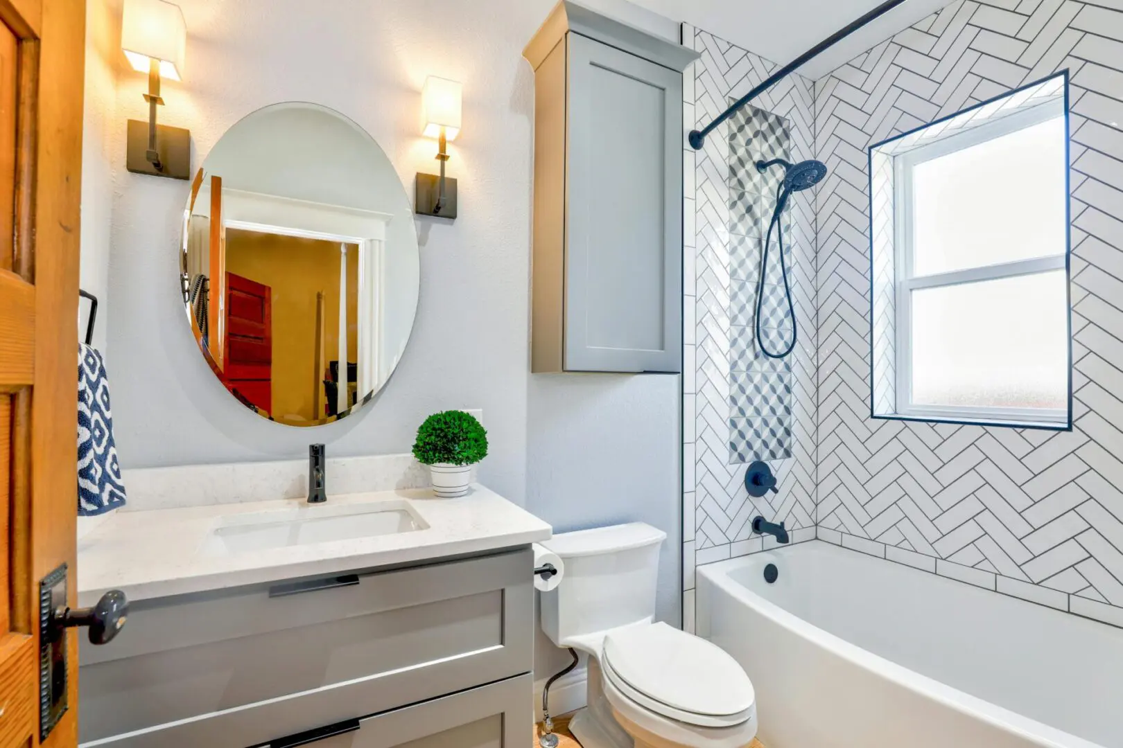 You love a cleaned bathroom. You just don’t love cleaning it!
