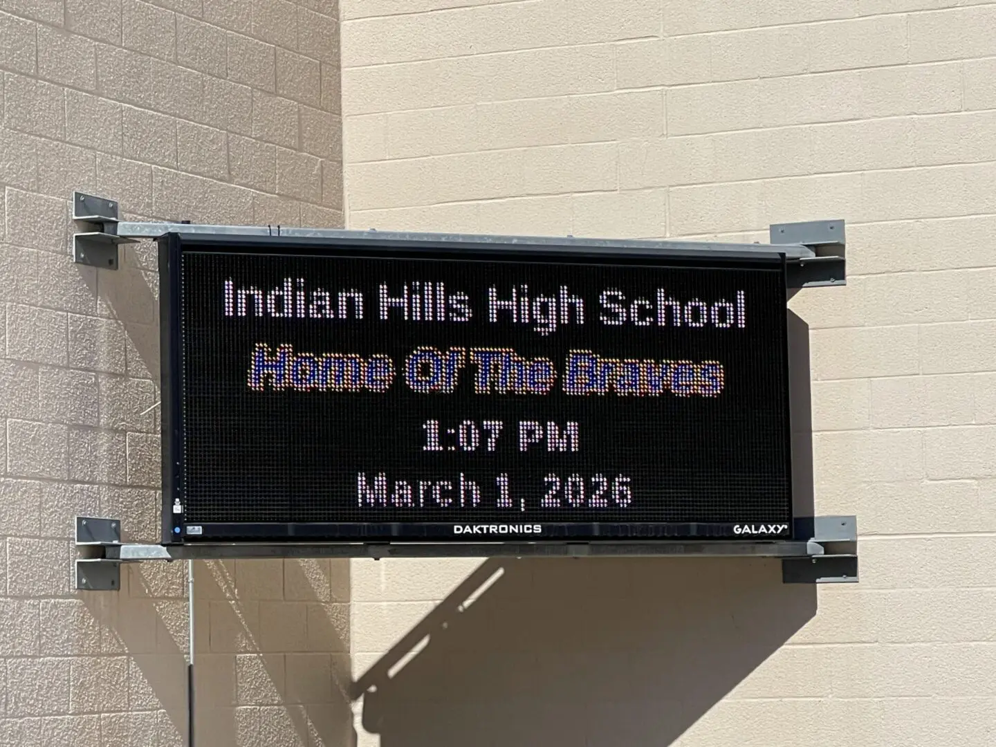 The Indian Hills High School football team is known as the Indian Hills Braves. They compete in the Ivy White division of the North Jersey Super Football Conference. The team's mascot is "Brave the Eagle