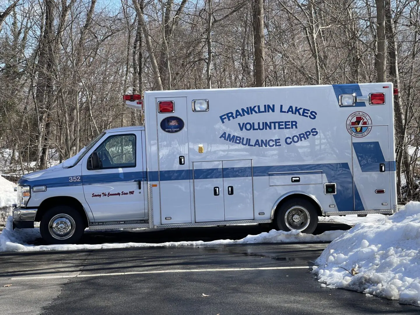 Image of one of Franklin Lakes Ambulance Corps Volunteer