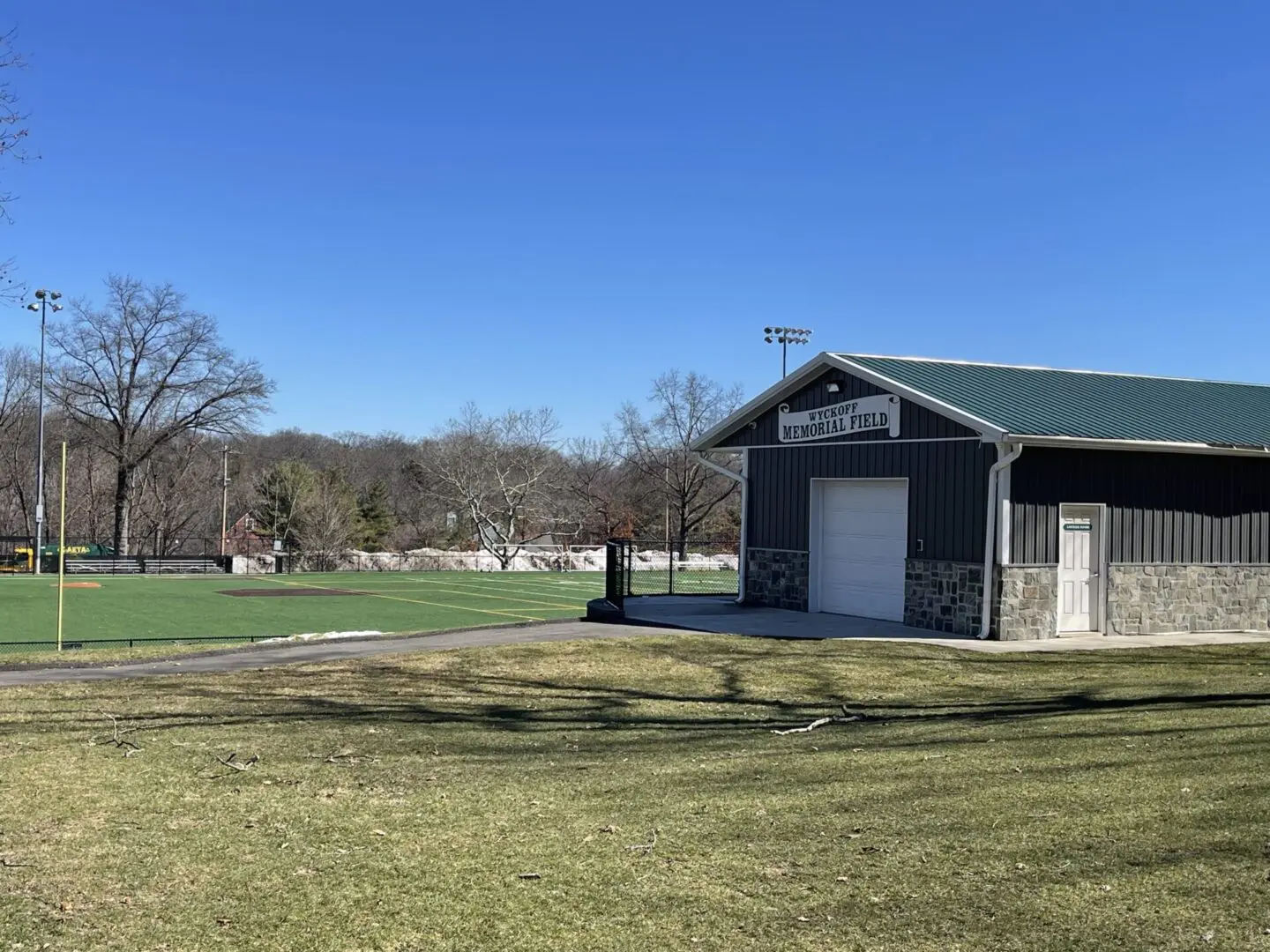 The Wycoff NJ Memorial Field serves as a community hub for various outdoor activities and events.