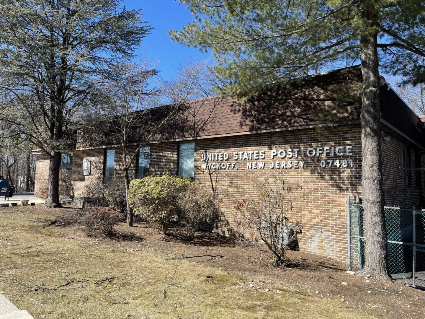 United State Post Office in Wycoff NJ